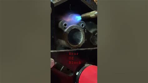 SMALL Block Chevy Oil Galley Plug Removal 